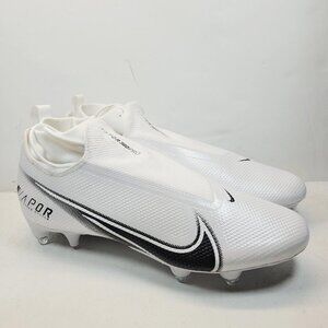 Nike Vapor Edge Pro 360 Mens Sz 14 Football Cleats White Black CZ5574-100